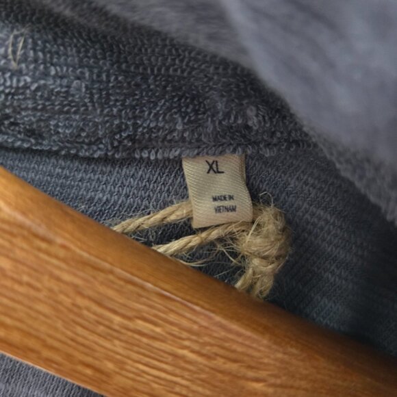 Faherty Shirt Mens XL Cabana Towel Terry Short Sleeves Button Up NEW NWT Blue - Picture 4 of 9